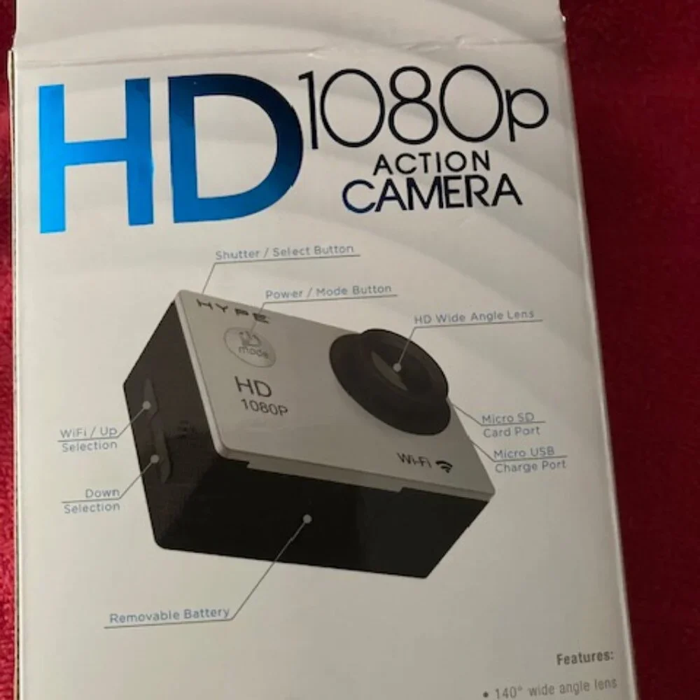 HD 1080p action camera